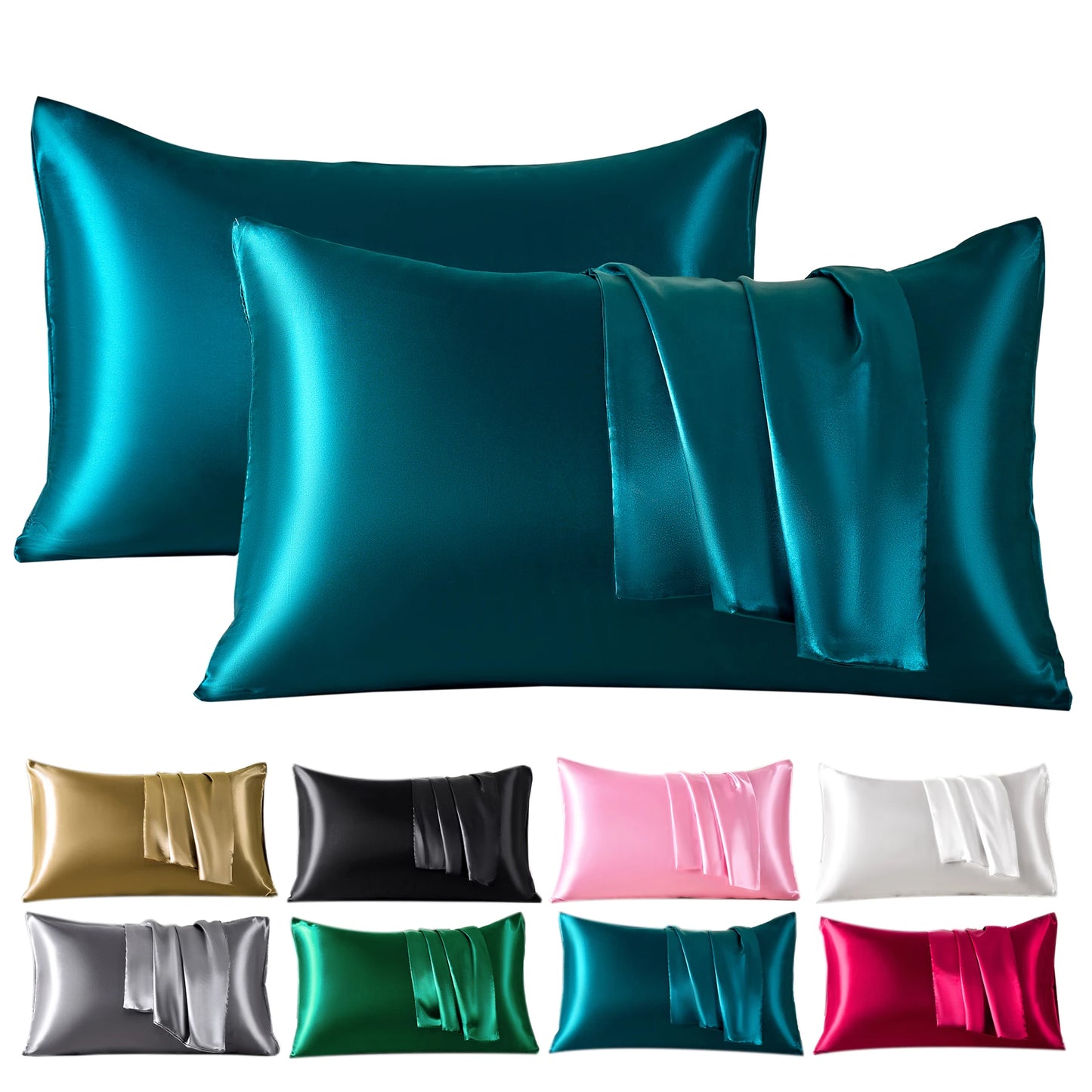 Luxurious Silk Pillowcase (2pc)